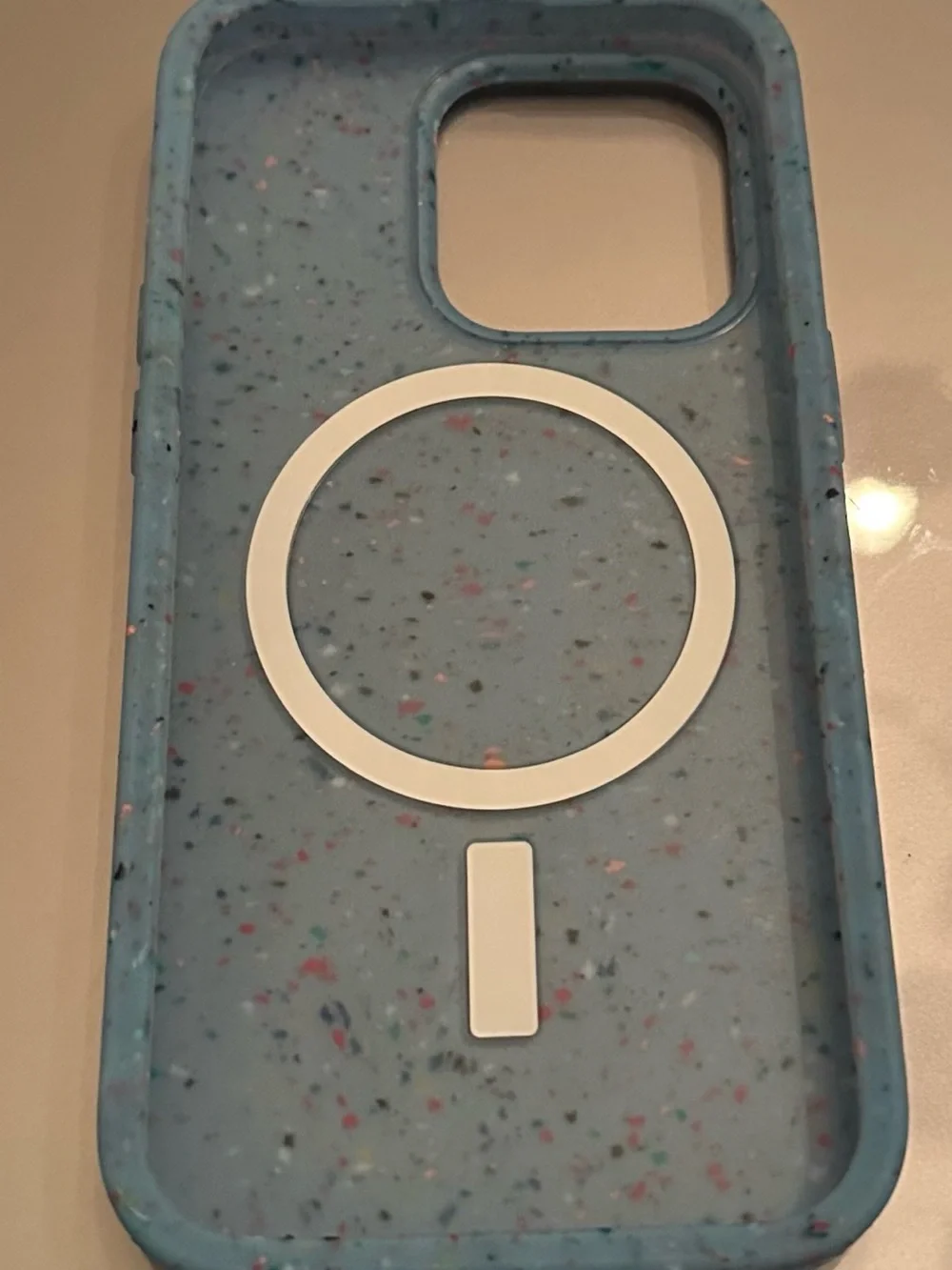 Otterbox Blue Speckle MagSafe iPhone 14 Case
